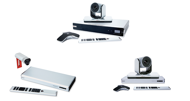 Polycom Equipos de Videoconferencia Full HD para Salas de Reuniones RealPresence Group 310, 500, 700